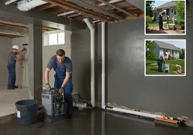 Basement Waterproofing and Flood Prevention process in Grand Prairie, TX